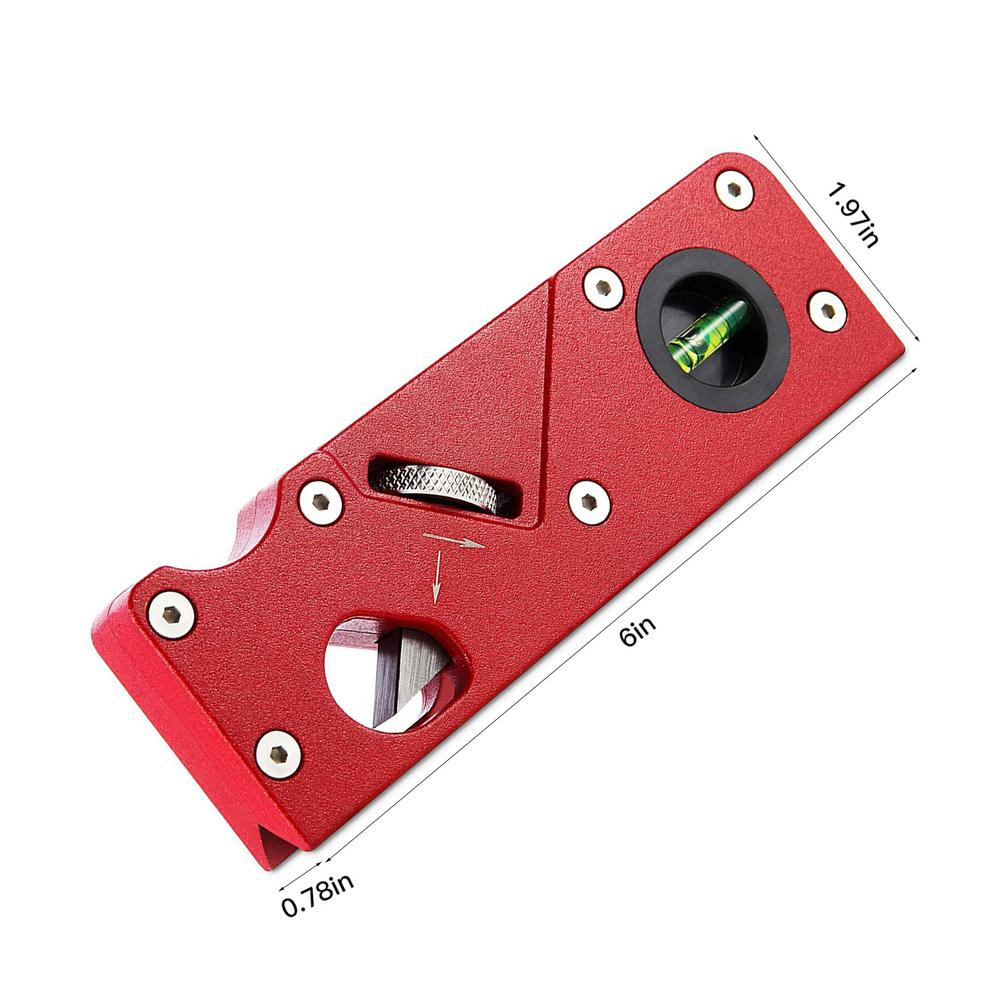 Woodworking Trimming Planer Smooth Chamfer Plane DIY Hand Tool Chamfer Planer For Trimming Edges 45 Degree Bevel Plane
