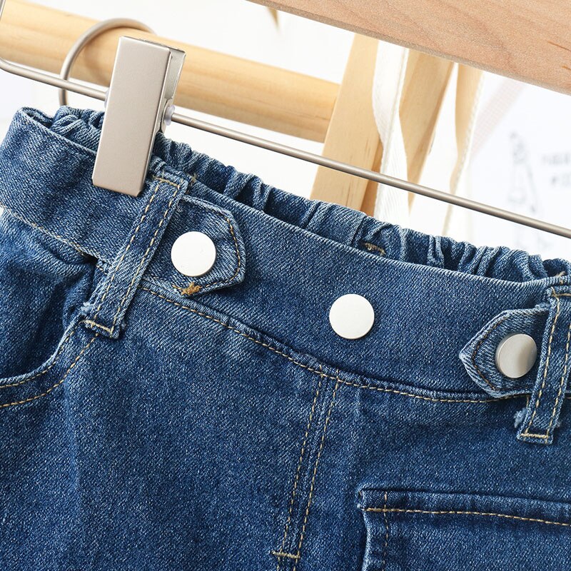 Pantalón vaquero de niño, pantalones informales para bebé, pantalones largos informales para niño pequeño, ropa para chicos pantalones de 2 a 8 años
