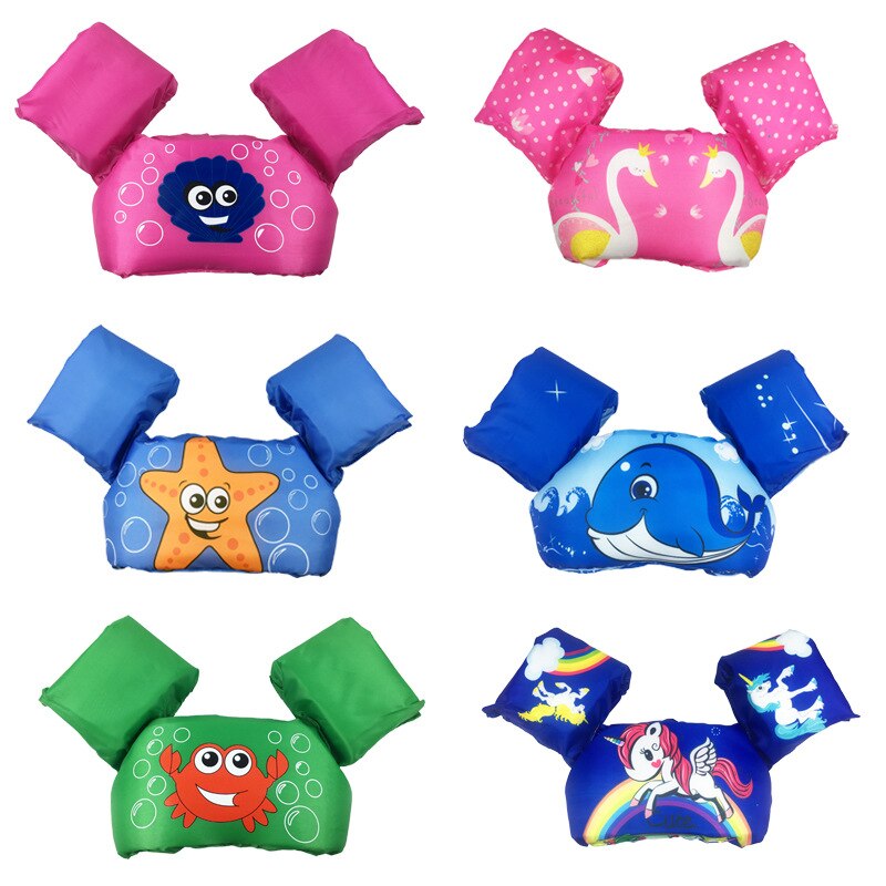 Swimming Life Jacket Child Arm Ring Life Vest Floats Foam Safety Life Baby Swimming Rings Pool Infant Kid Swimming Life Jacket