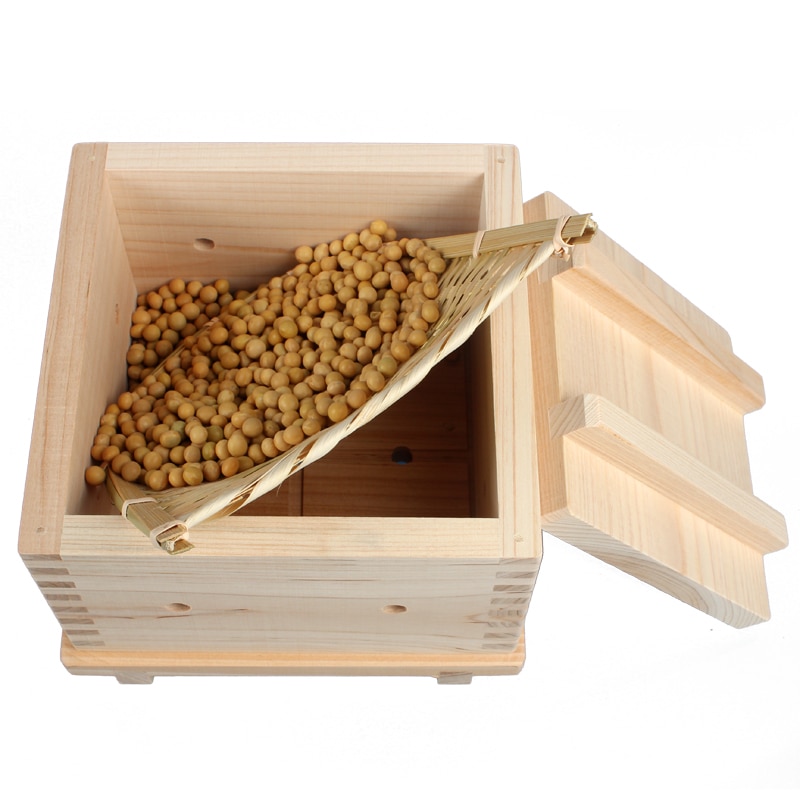 Keukengereedschap accessoires diy tofuvorm / tofugereedschap / tofumaker houten knutselwerkjes (blik  do 2 kg tofu)