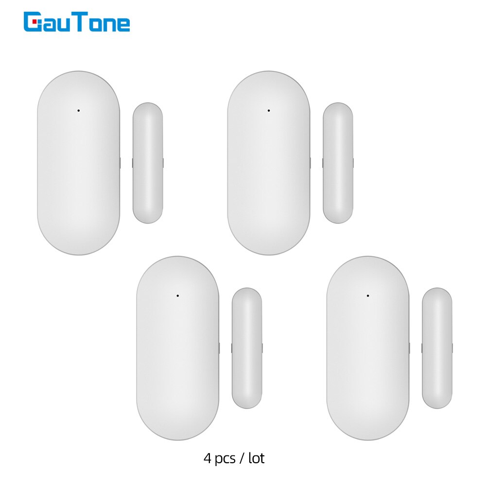GauTone 433MHz Window Door Sensor Open / Closed Alert Detectors Home Security Door Alarm System: 4.
