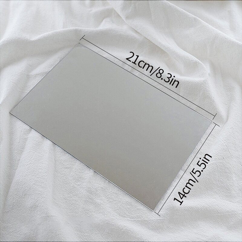 Ins Photo Props Irregular Acrylic Mirror Reflection Board Shooting Background Home Bedroom Desktop Ornaments Posing Props: Mirror S5