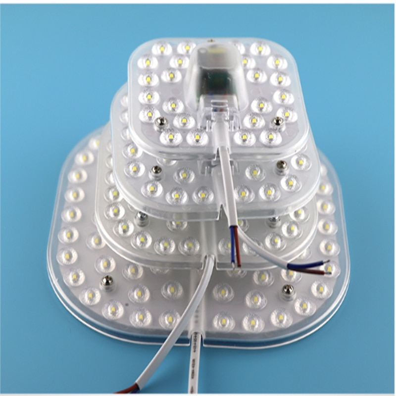 1pcs Led retrofit lamp round super bright high light source module ceiling lamp led wick home energy saving 12W18W 24W 36W