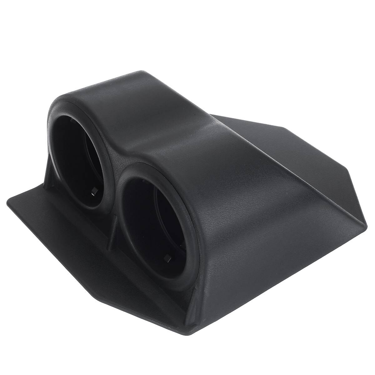 Black Cup Holder Travel Buddy Dual Cup Holders For Corvette C5 C6 Z06 1997 Car Inner Drink Cup Holders Storage Box