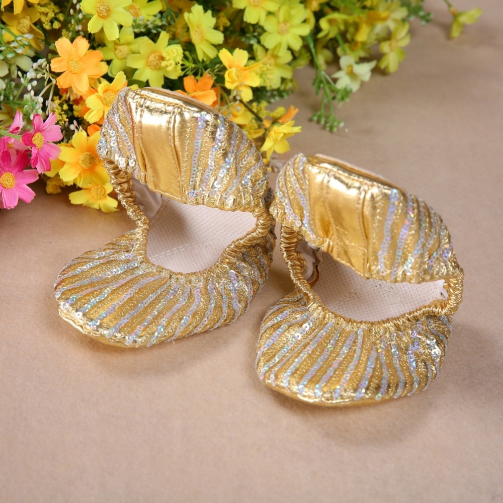 EFINNY Women Girl Belly Dance Shoes Slipper Flat Ballet Gymnastics Dancing Shoes