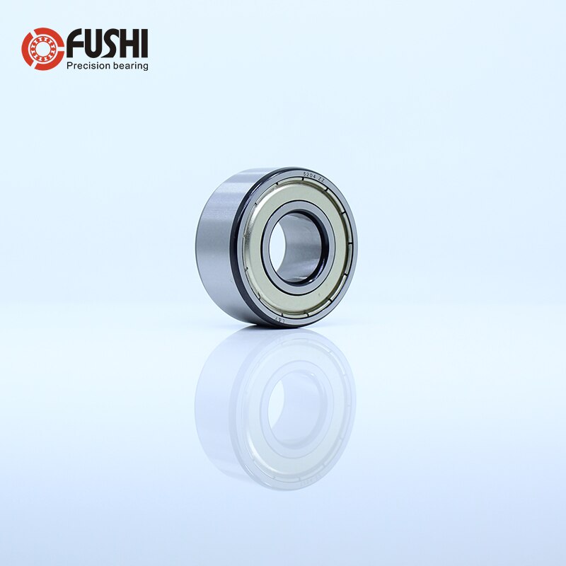 5204 ZZ Bearing 20 x 47 x 20.6 mm ( 1 PC ) Axial Double Row Angular Contact 5204ZZ 3204 ZZ 3056204 Ball Bearings