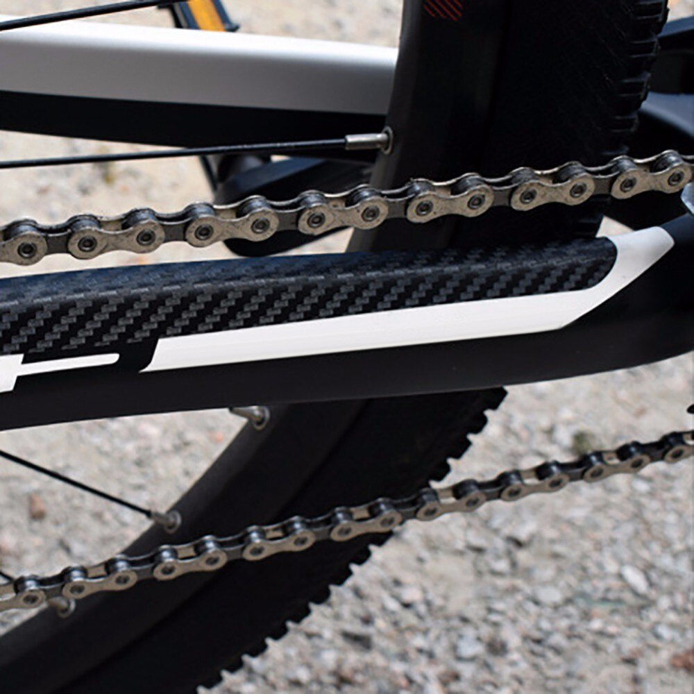 1pc anti-ridse mat cykel klistermærke aftagelig cykel beskytter ramme klistermærke kæde ophold cykel paster vagt dæksel