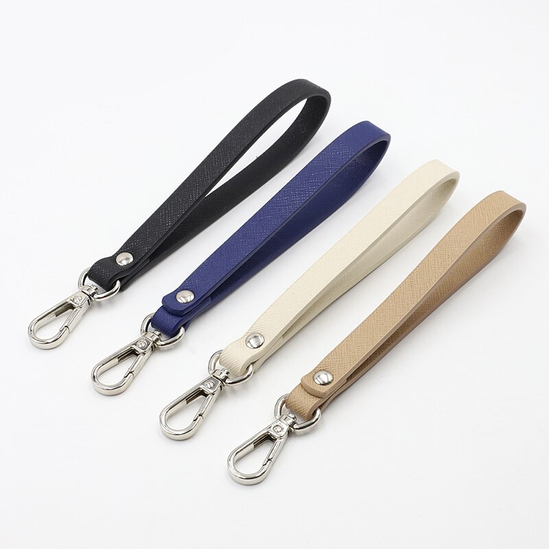 PU Wallet Strap Belt Portable Replacement Handbag Metal Bag Wrist Strap 19.5cm Short Purse Strap Bag Accessories