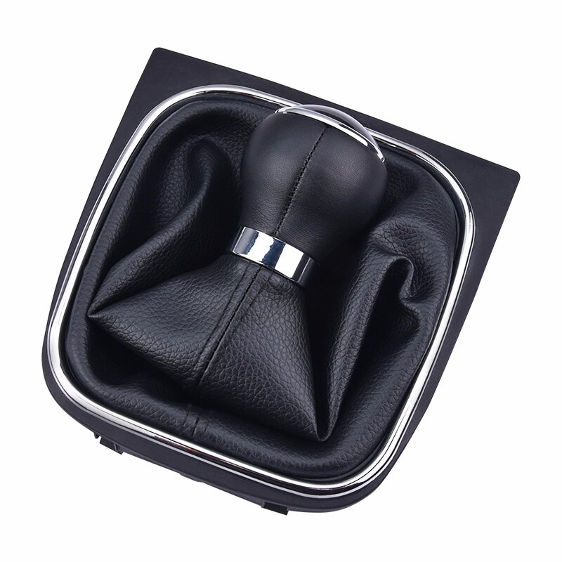 Speedwow pu läder bil växelspak växelspak damask dammskydd för vw golf 5 6 jetta  mk5 05-10 sagitar  mk6