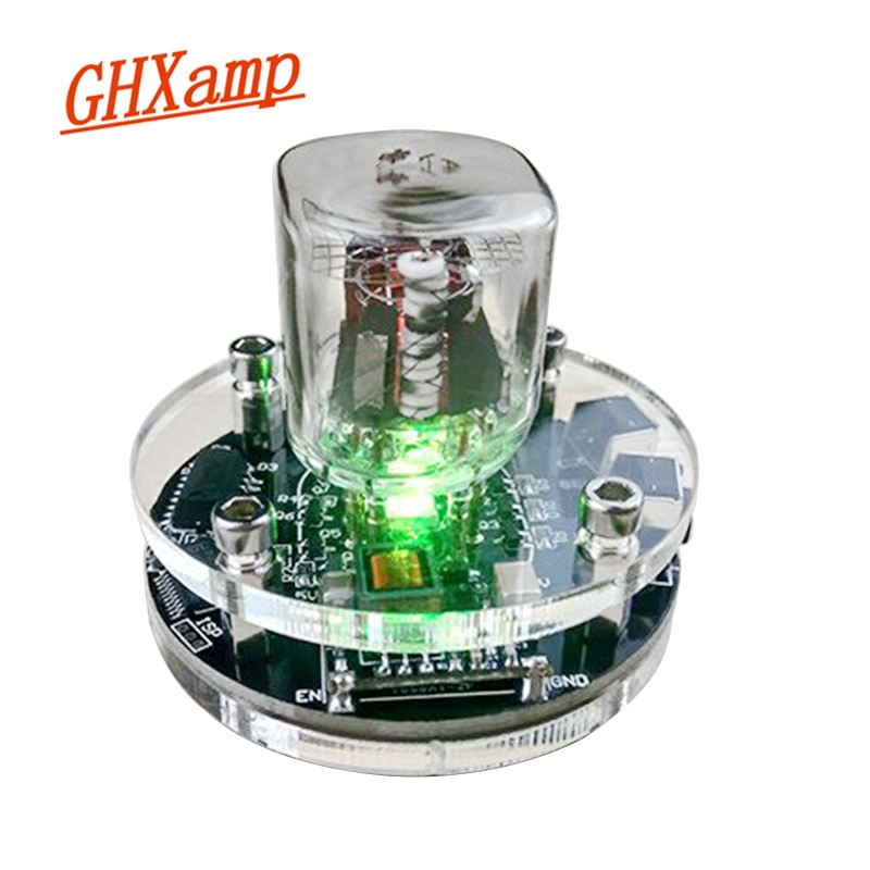 GHXAMP QS27-1 Single Nixie Tube Glow Clock Using Epson Clock Chip Micro USB Interface Home Made Accessories DIY