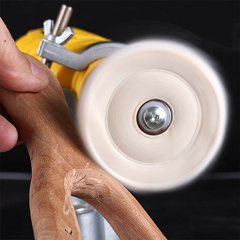 150MM 6 Inch Spiral Stitched Cotton Buffing Polishing Wheel Mop Bench Grinder