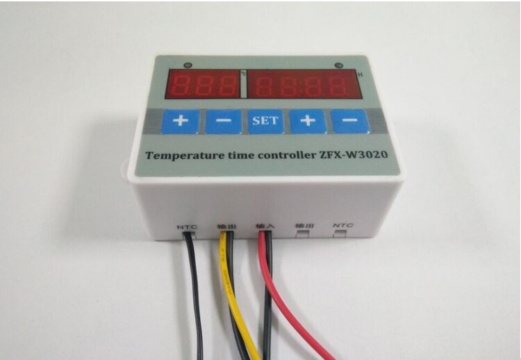 220v 12v 24v Timing timer and temperature controller Thermostat Regulator control Time Switch WIth Sensor
