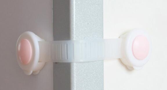 Babyveiligheidsdeur Ladekast Garderobe Koelkast Slot Kinderen Kinderen Bandjes Bescherming Beveiliging Meuble Kast Koelkast: Paars