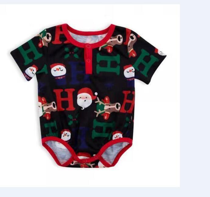 Ensembles de pyjamas assortis pour la famille, pyjamas de noël, tenue de nuit, imprimés de dessins animés, vêtements assortis, mère, père et enfant