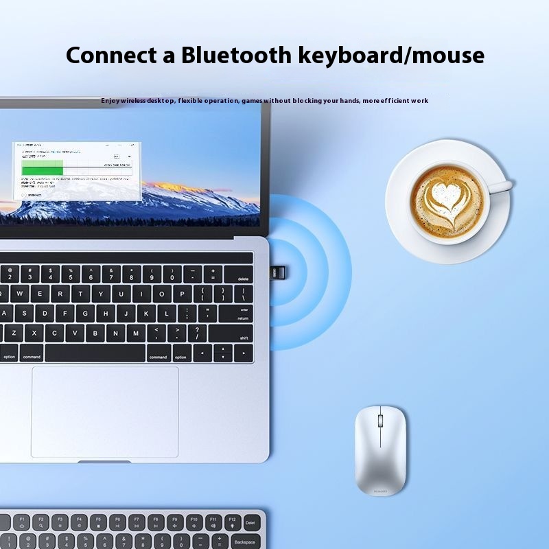USB Bluetooth Adapter 5.4 Wireless USB Bluetooth Audio Receiver for PC Desktop Laptop Mouse Keyboard Headsets Speakers