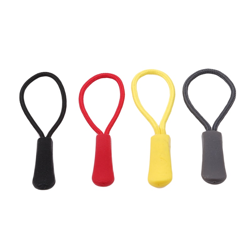 20 pz Tiretti cordone corda finisce Blocco cerniera lampo clip di Fibbia Nero Rosso per Zaino Accessori di Abbigliamento Fibbia