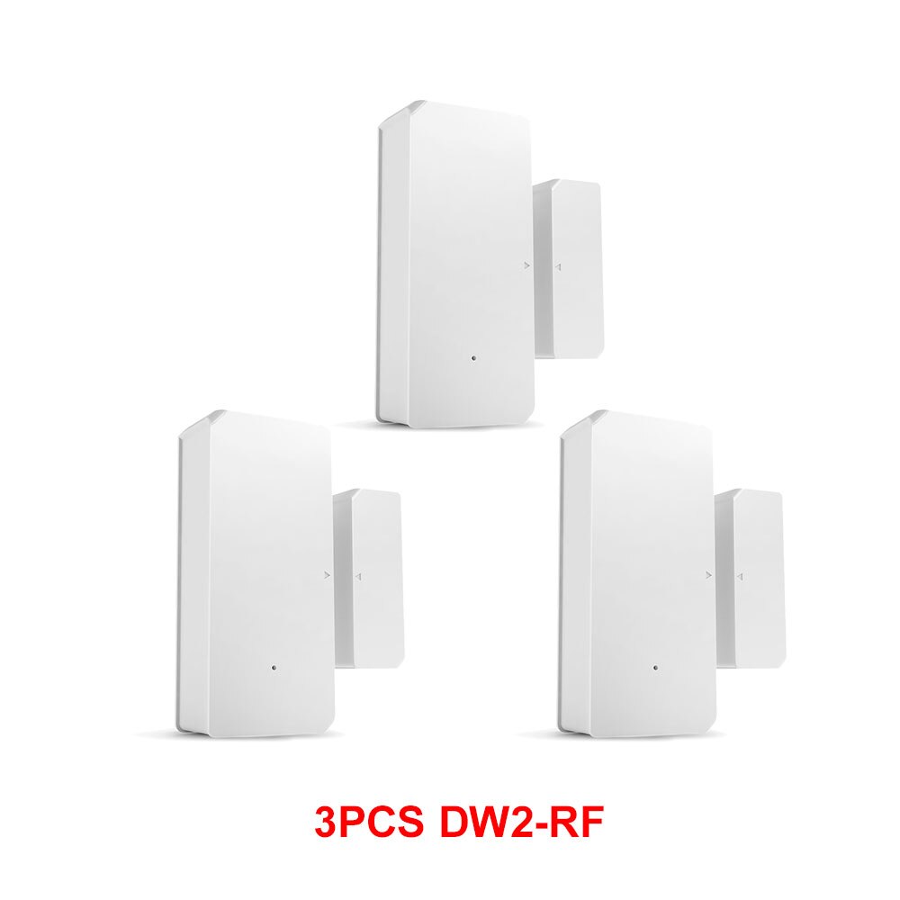 SONOFF DW2-RF 433MHz Wireless Door Window Sensor Works with SONOFF RF Bridge EV1527 Smart Scene Home Secuirty Devices: 3PCS DW2-RF