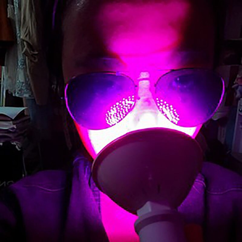 Bombilla de luz led antienvejecimiento para crecimiento de plantas, lámpara de terapia de luz roja profunda de 660nm, infrarrojo cercano de 850nm, para piel de cuerpo completo C1