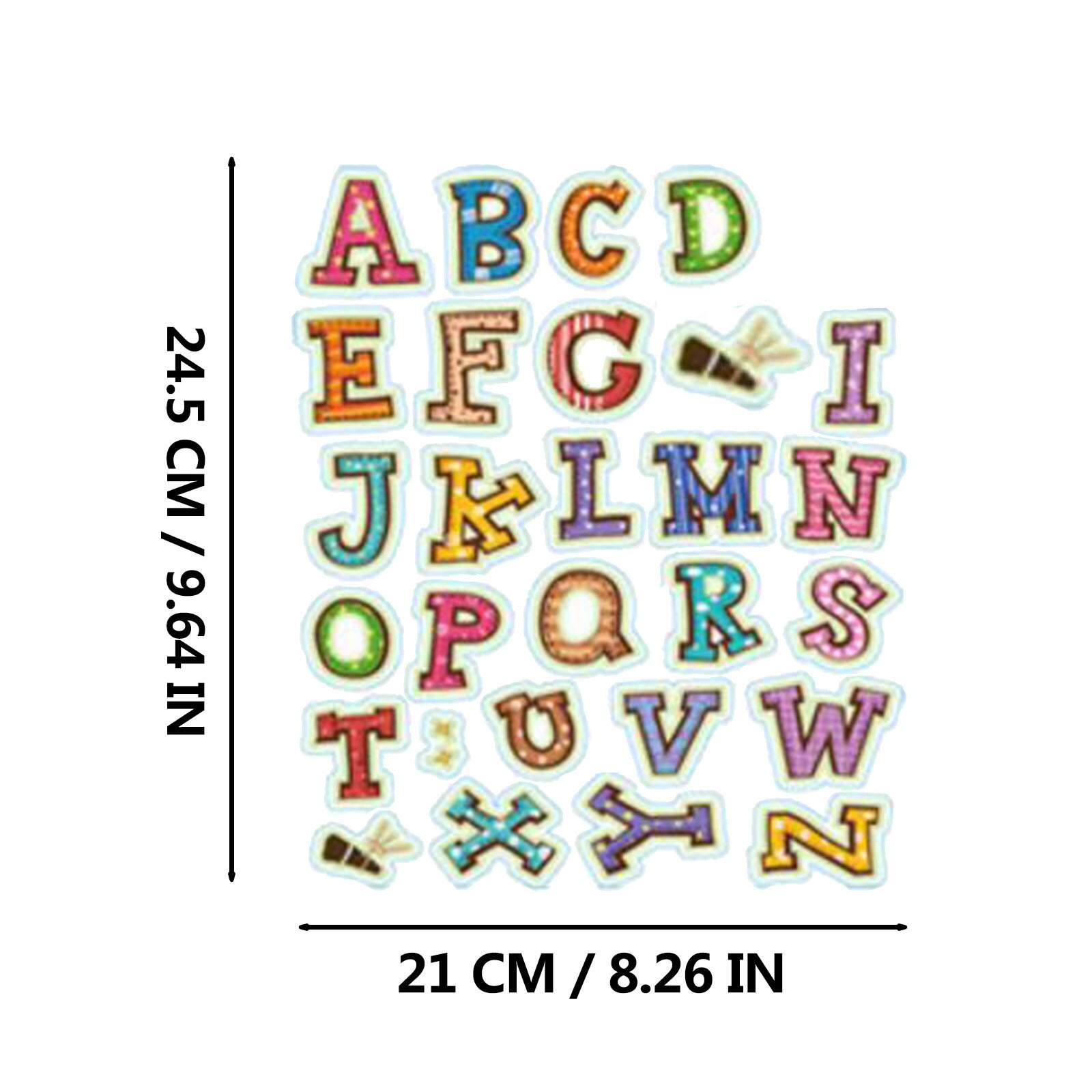 Luminous Alphabet Stickers Glow In The Dark Letters Sticker Wall Switch Laptop Furniture House Diy Decoration Sticker Decal#y30