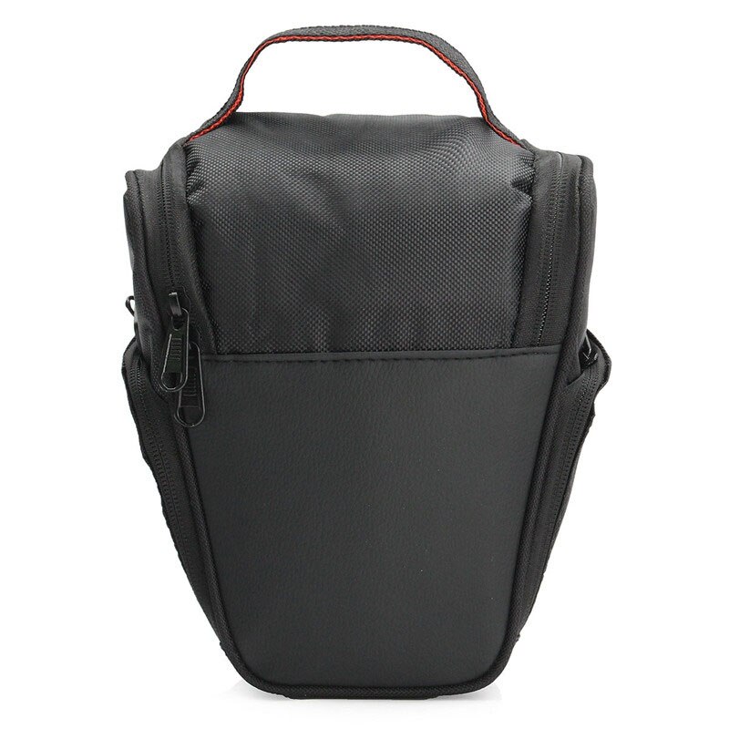 Driehoekige dslr-camerahoes, heuptas, reistas, fototas, schoudertas voor canon digitale camera, zwarte sporttas