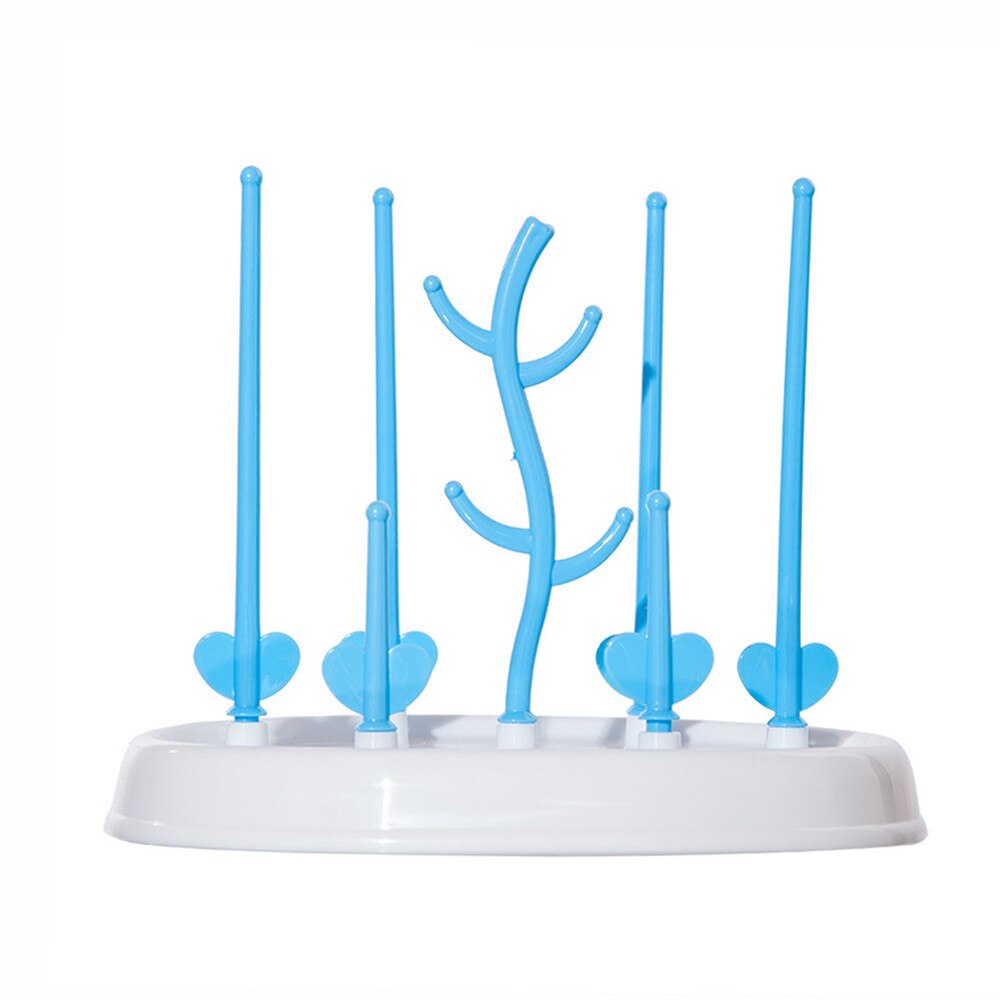 Bottle Dry Rack Baby Bottle Drain Drying Racks Blu... – Grandado