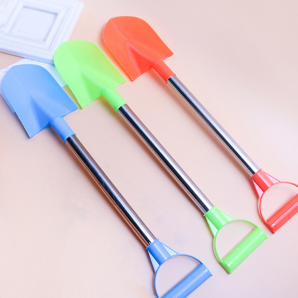 50 * 9.4 *1 cm låve 3 stk strandskuffer sjøsand plast spade Strand spillverktøy