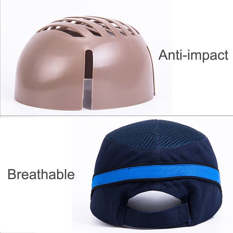 Bump Cap Summer Lightweight Hard Hat Anti-impact Outdoor Baseball Cap Factory Workshop Labor Insurance Protective Cap