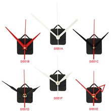 Quartz Klok Movement Mechanism Black & Rode Handen Reparatie Tool Onderdelen Kit DIY Set Met Haak Reparatie Onderdelen 6 StylesW5