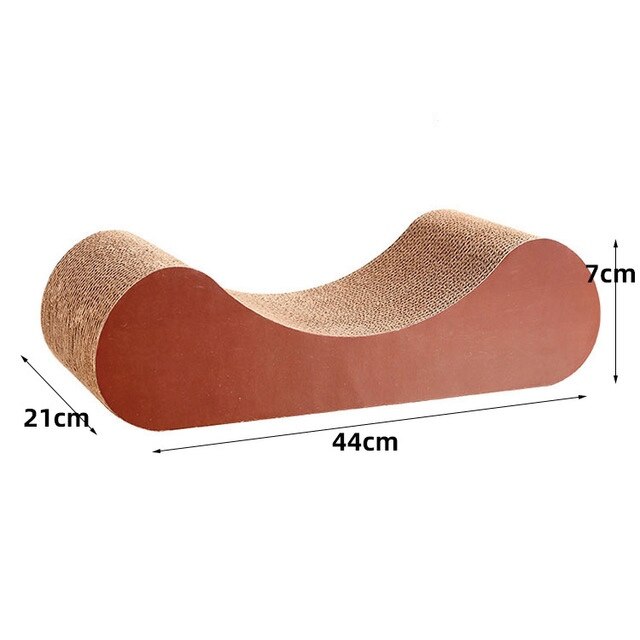 Fun Kat Speelgoed Kat Krasraad S-Vormige Gegolfd Papier Met Katten Klauw Slijpen Nail Schraper Mat Matras Kat levert: 8