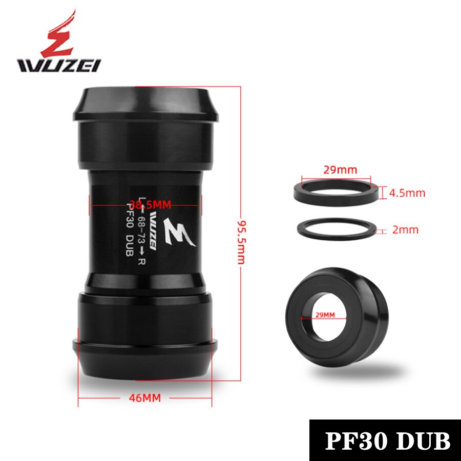 Bicycle DUB BB30 press fit Bottom bracket Bike Compatible shimano with traditional tools for SRAM bb MTB Road BB Crankset Parts: PF30 DUB