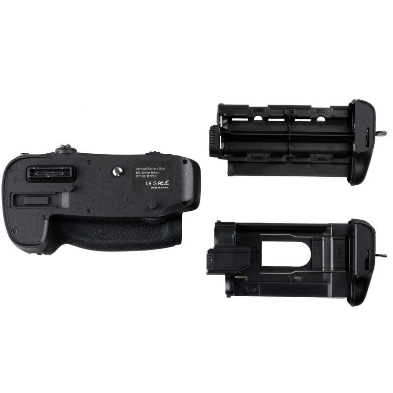 Travor Battery Grip Holder for NIKON D7100 D7200 DSLR Camera Replacement MB-D15+1pcs EN-EL15 Li-ion Battery+2pcs Lens Cloth