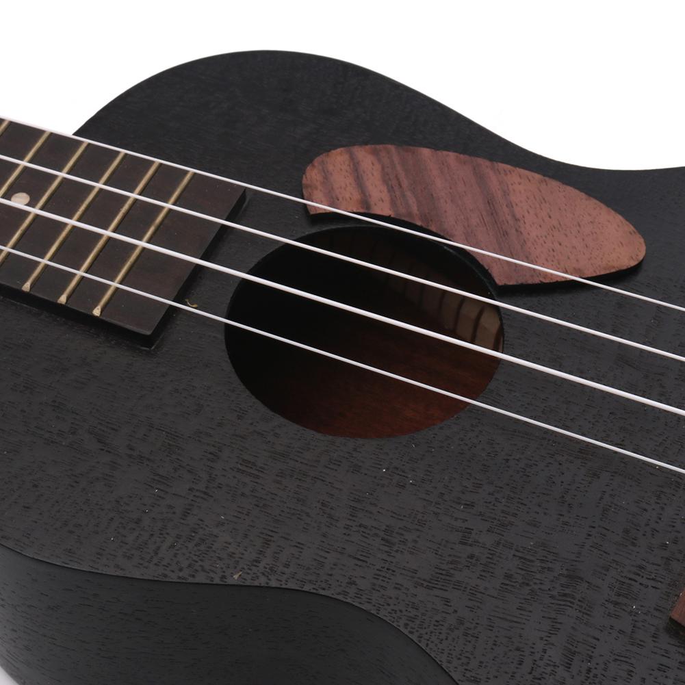 2 stk ukulele pickguard halvmåne palisander skjold trebeskyttere musikkinstrument tilbehør for akustisk guitarra