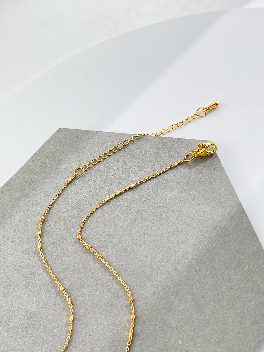 per'sBox Squisito braccialetto con catena di perline colore oro da dito al polso Bracciale Vintage ▾ regolabile avvolgente attorno al schiavo Gioielli a strati