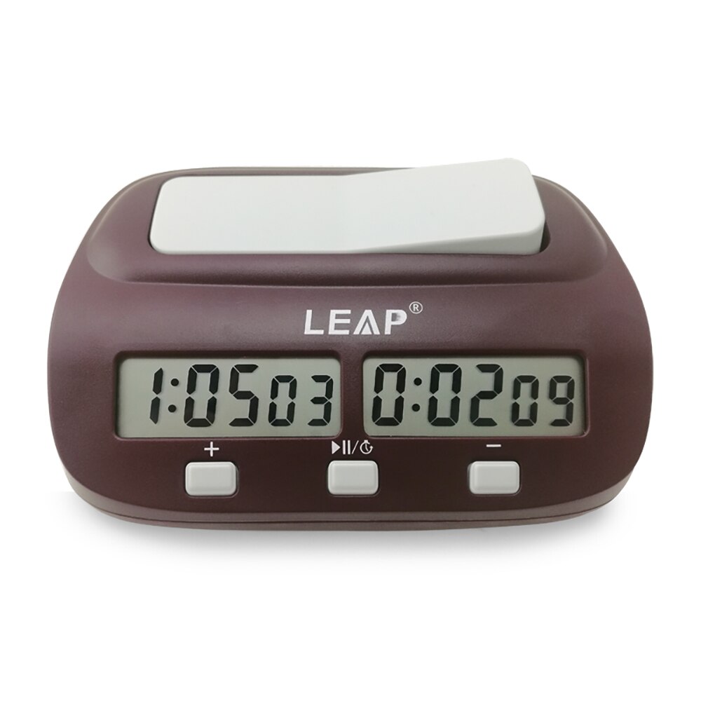 LEAP Chess Clocks Digital Count Timer Sports Electronic Checkers Clock Chinese Backgammon Board Game Set