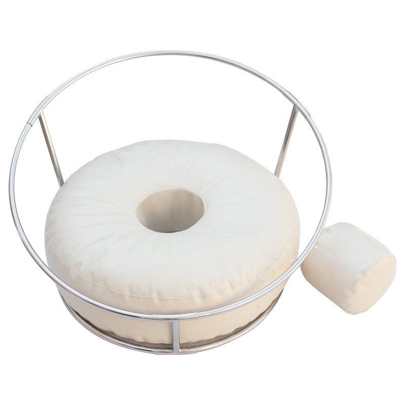 Newborn Baby Photography Props Posing Frame Beanbag Set Studio Accessories Bebe Poser Pillow+Nest Round Shelf Newborn Photo Prop