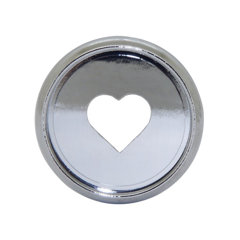 Fromthenon 11pcs Heart-Shaped Planner Ring Binder Happy Planner Journals Disc Notebook Accessories Binder Rings for Scrapbooking