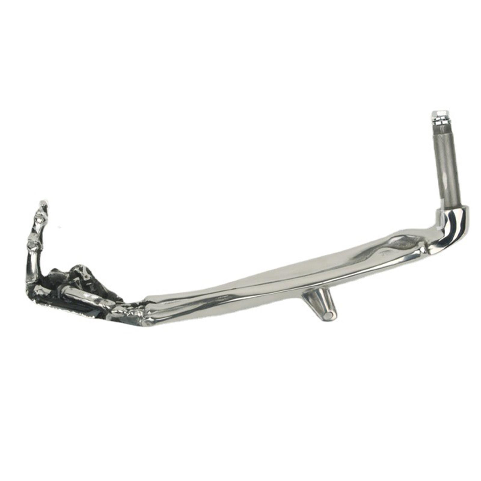 Gotico unico piccolo cavalletto moto giunti laterali del piede cavalletto cavalletto cavalletto cavalletto in lega di alluminio dito Adjus V7t2: Default Title