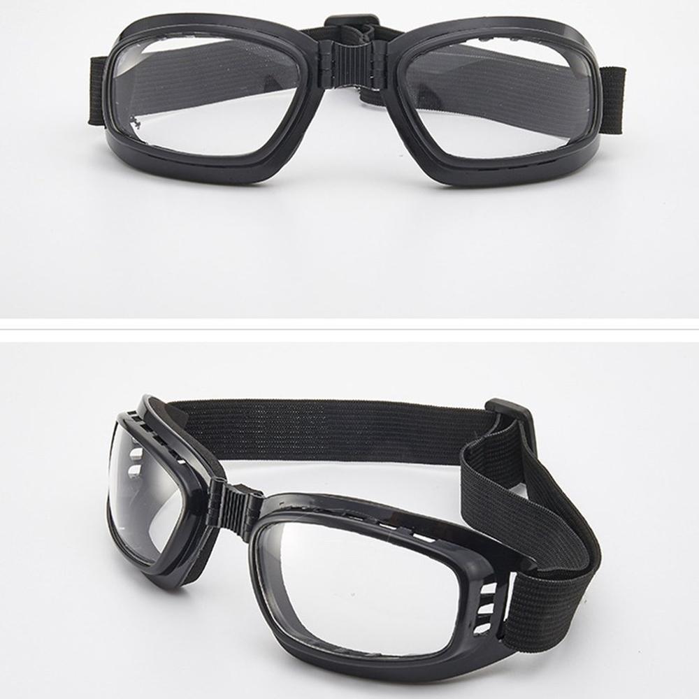 Lunettes moto polarisées jour nuit cyclisme lunettes de soleil Temples bande Interchangeable casque lunettes