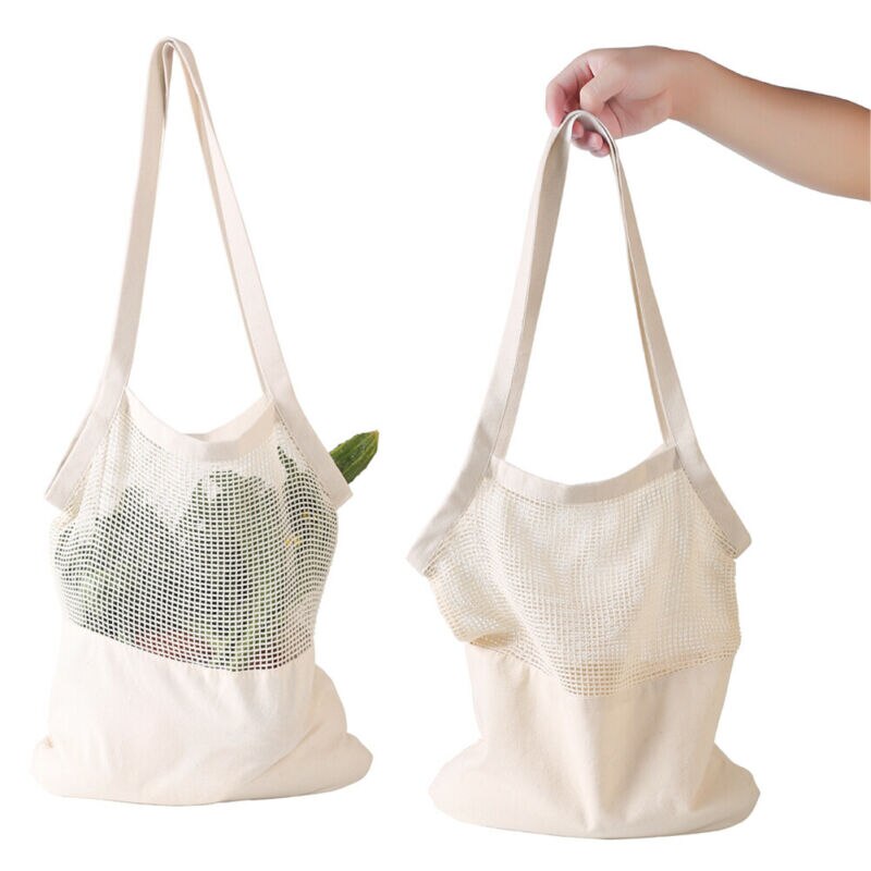Reusable Eco Mesh Shopping Bag Grocery Storage Bags