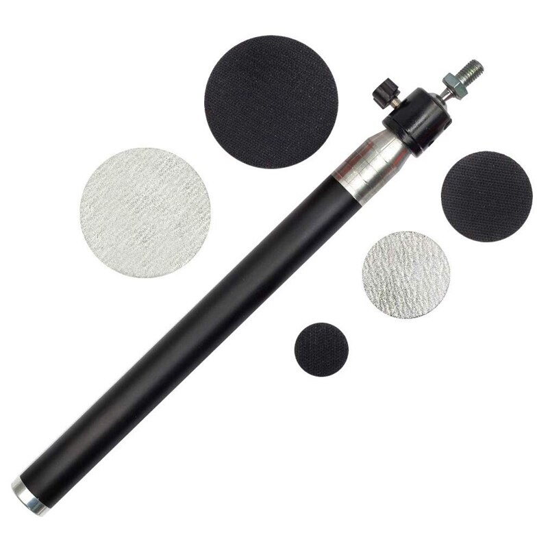 Turning Lathe Sanding Tools Hand Held Bowl Sander with 3 Inch, 2 Inch and 1.18 Inch Hook and Loop Foam Pads for Wood Turner on S