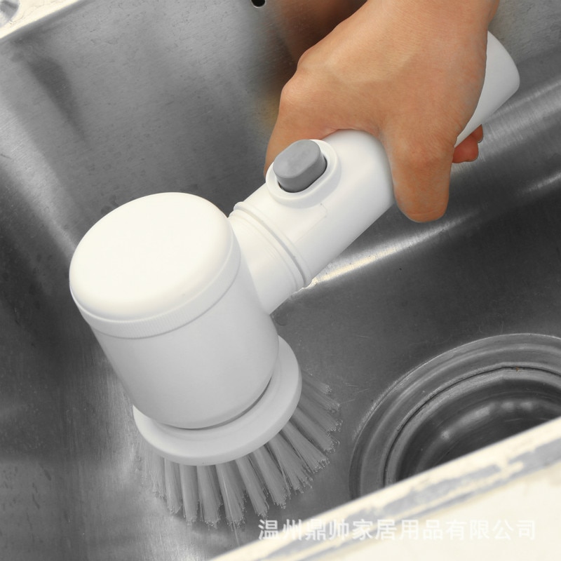 Brosse magique ménage 5-en-1 électrique cuisine appareil de nettoyage brosse salle de bain brosse Mini fenêtre plancher Machine de nettoyage