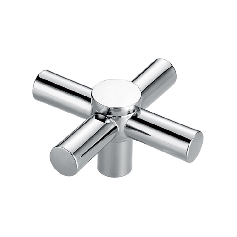Cross Faucet Handle Knob Zinc Alloy Handwheel Universal Cold Sink Taps Switch for Kitchen Bathroom Tap Replacement Parts