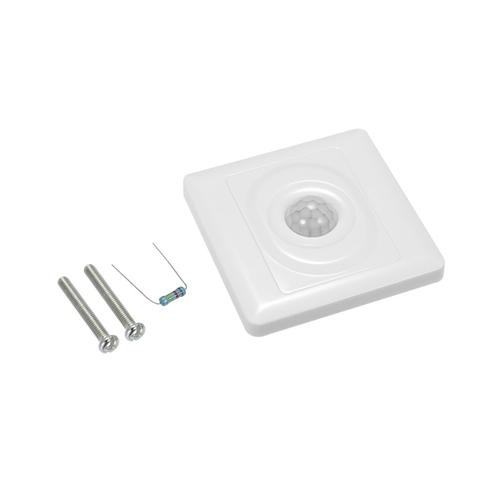 Wall Mounted Automatic IR Infrared Motion Sensor ON/OFF Switch Wired PIR Movement Detector Light Switch