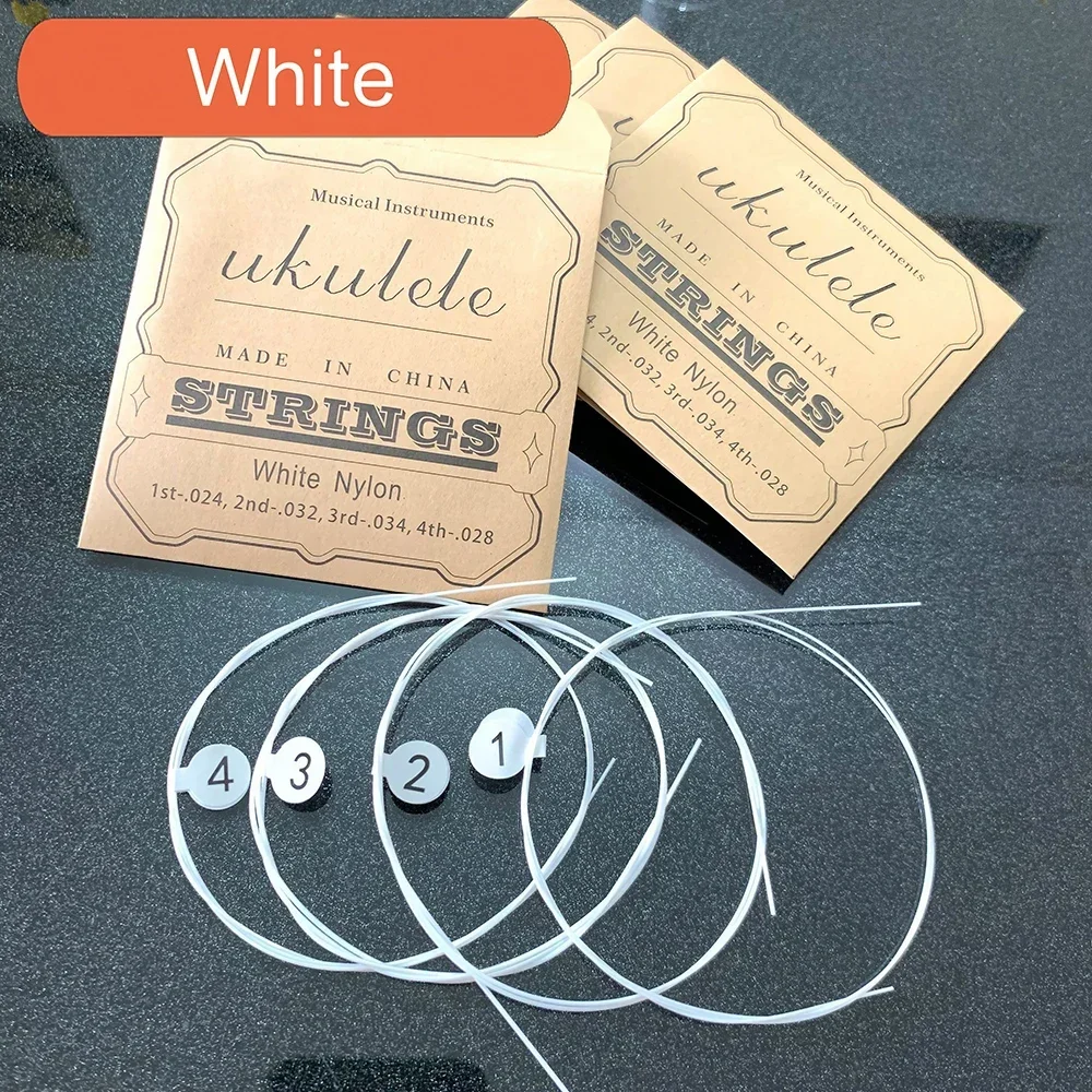 Gitaar/Ukelele Snaren 4/6 Stuks/set Zuiver Koper Snaren 1-6 Voor Akoestische Gitaar Ukelele Bas Snaren Klassieke Akoestische folk: Paars