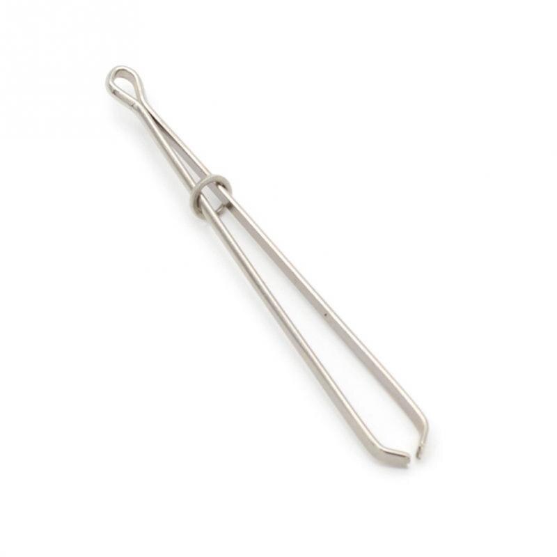 5 stk gør-det-selv indsats trådguide metal clip håndværk elastisk reb iført nål