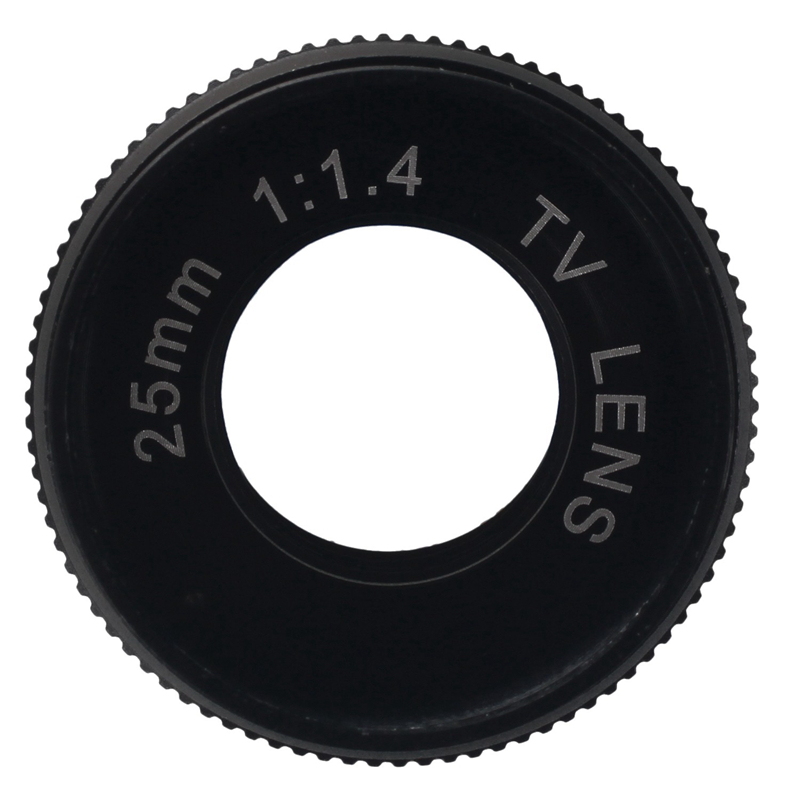 Televisie Tv Lens/Cctv Lens Voor C Mount Camera 25Mm F1.4 In Zwart Met Zwarte C Mount Lens voor Micro-4/3 Adapter E-P1 E-P2 E-P3