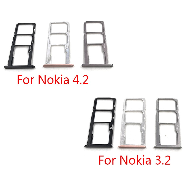 Sim Card Tray Slot Houder Vervanging Deel Voor Nokia 3.2 4.2