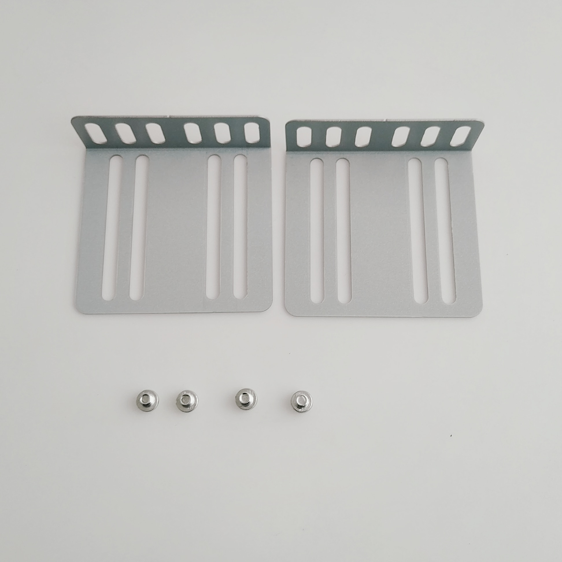 Soporte Universal 2 Din para Radio de coche MP5, navegación Android, accesorios de soporte izquierdo y derecho, herramientas de instalación rápida de 4 tornillos