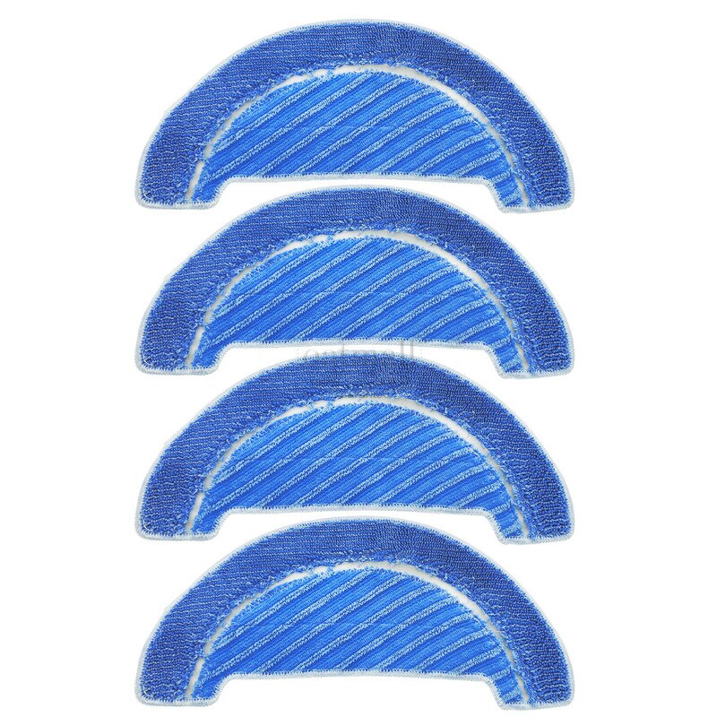 Recambios conga 1090, Repuestos Cecotec conga 1090, Conga 1090 accesorios de vacío, Piezas de repuesto para Conga, Juego de Reemplazo para aspiradora, rodillo principal Cepillo Lateral HEPA Filtro conga 1090: 4 Cloth