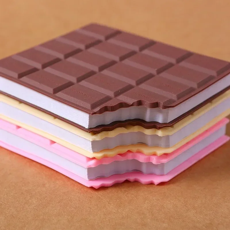 Kreative Nette Simulation Schokolade Cookie Notizblock Lustige Snack Tragbare Mini Notebook Studenten Schreibwaren Schule Liefert